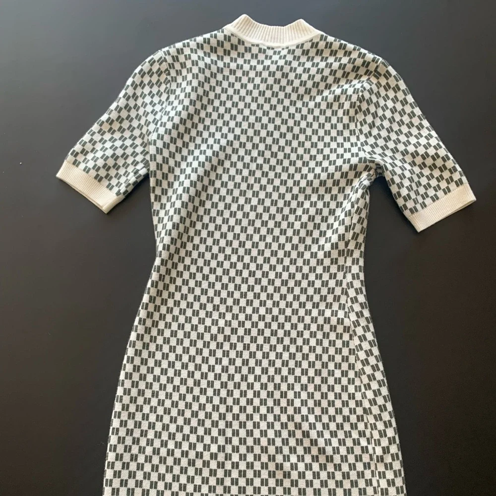A&F checkered Mini Dress - Picture 2 of 4